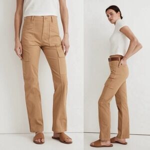 Madewell The Garment-Dyed '90s‎ Straight Cargo Pant Size 28